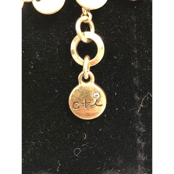 CHLOE + ISABEL turquoise drop multi-layer necklace - N085 - Picture 4 of 5